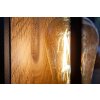 Lutec Lampen FLAIR Außenwandleuchte Holzoptik, Schwarz, 1-flammig