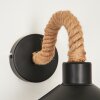 Bolombolo Wandleuchte Gold, Schwarz, 1-flammig
