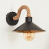 Bolombolo Wandleuchte Gold, Schwarz, 1-flammig