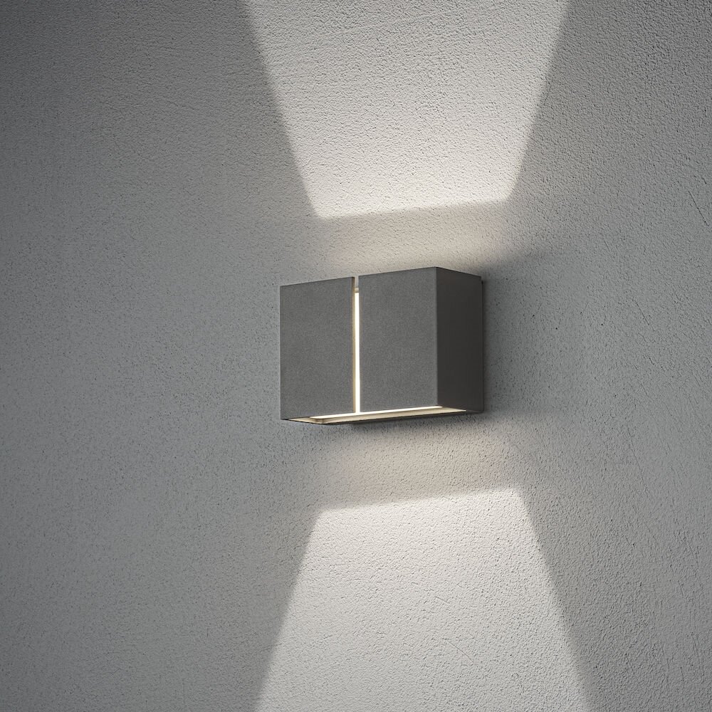 Konstsmide Pavia Außenwandleuchte LED Anthrazit, 4-flammig main product photo