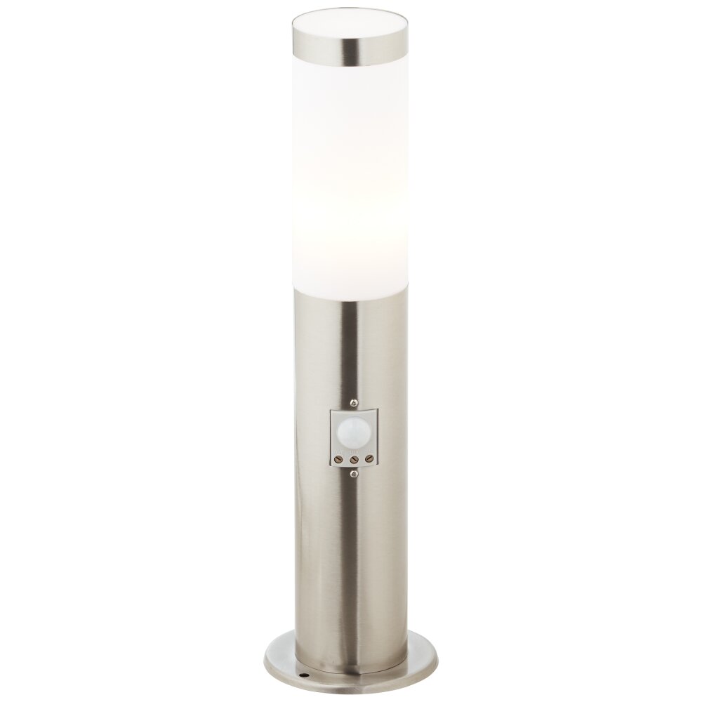 Brilliant Dody Wegeleuchte Silber, 1-flammig, Bewegungsmelder main product photo