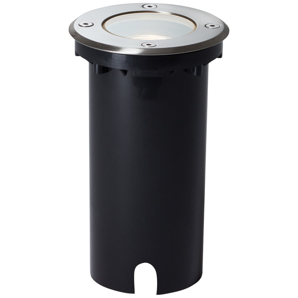Brilliant Itch Bodeneinbauleuchte Silber, 1-flammig main product photo