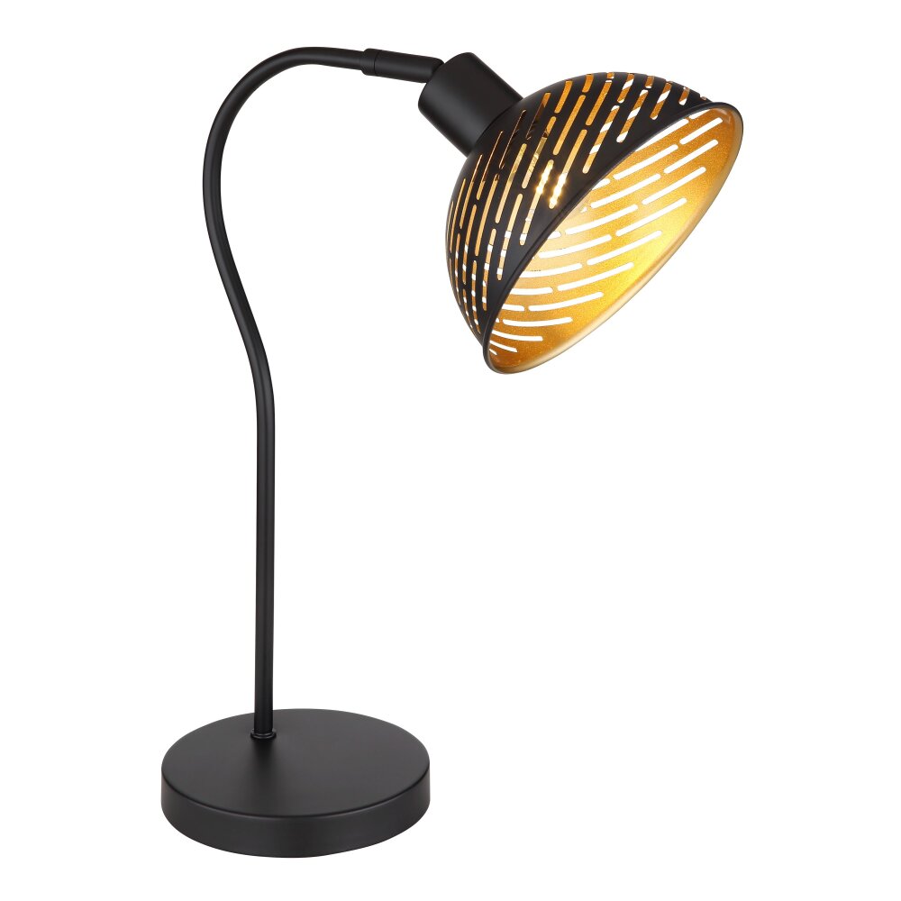 Globo LENNA Tischleuchte Schwarz, 1-flammig main product photo