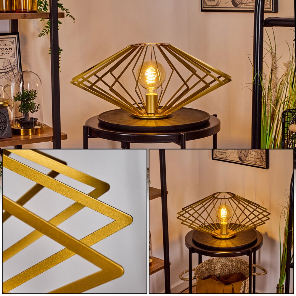 Larson Tischleuchte Messing, 1-flammig main product photo