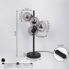 Chehalis Tischleuchte LED Schwarz, 4-flammig Chehalis Tischleuchte LED Schwarz, 4-flammig