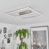 Rauma Deckenleuchte LED Nickel-Matt, 1-flammig