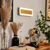 Guacacallo Wandleuchte LED Gold, Schwarz, Weiß, 1-flammig