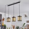 Candelaria Pendelleuchte Schwarz, 3-flammig
