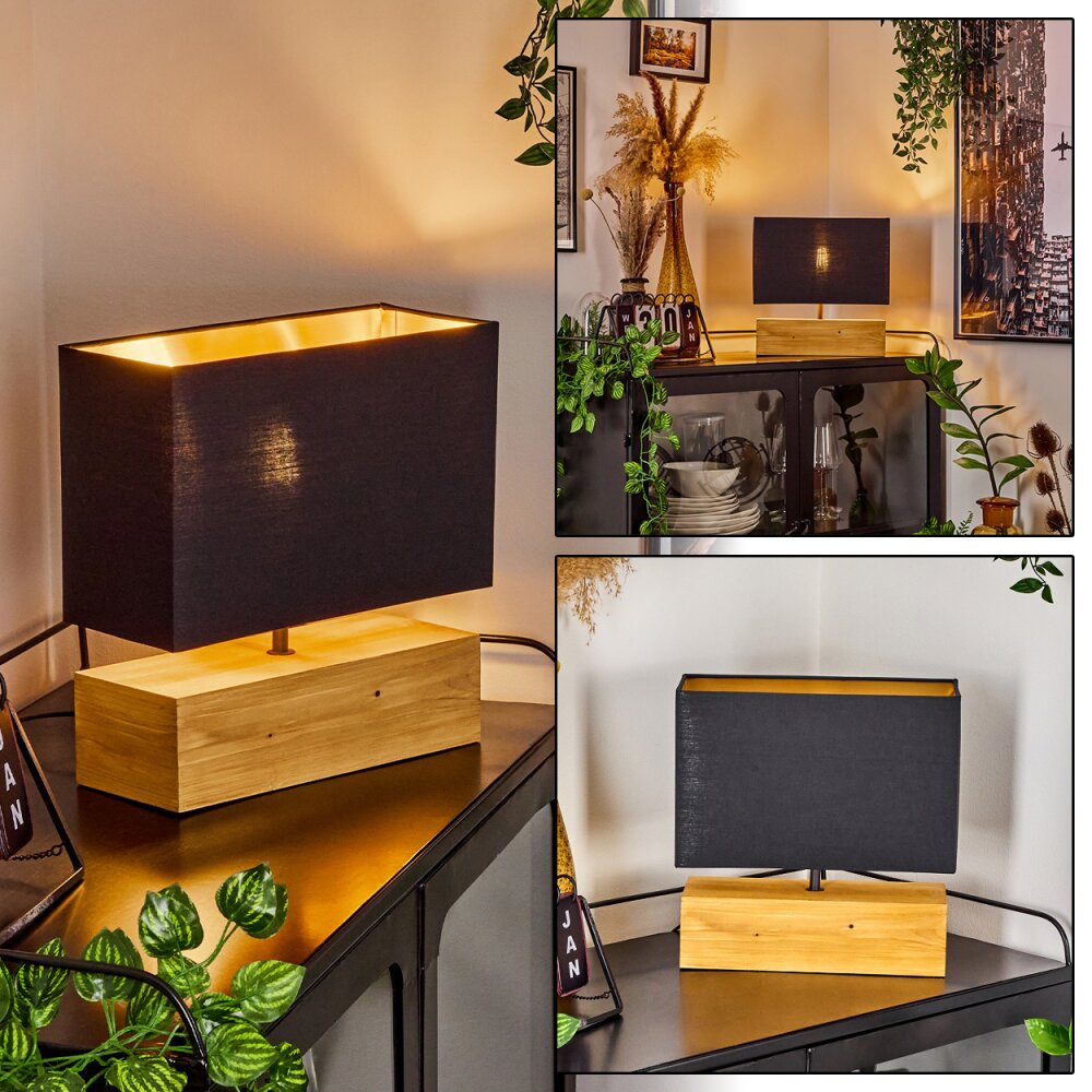 Geneva Tischleuchte Naturfarben, 1-flammig main product photo