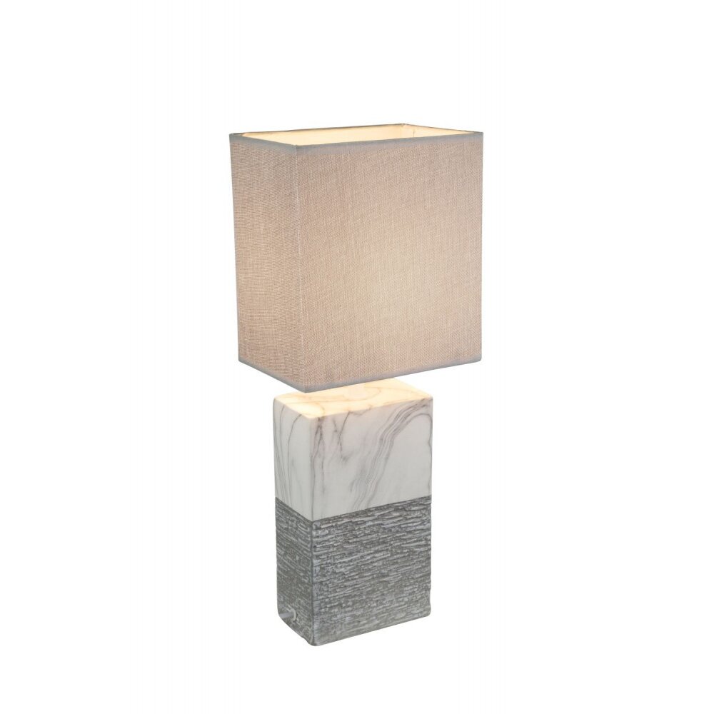 Globo JEREMY Tischleuchte Grau, 1-flammig main product photo
