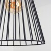 Samorinha Pendelleuchte Messing, Schwarz, 3-flammig