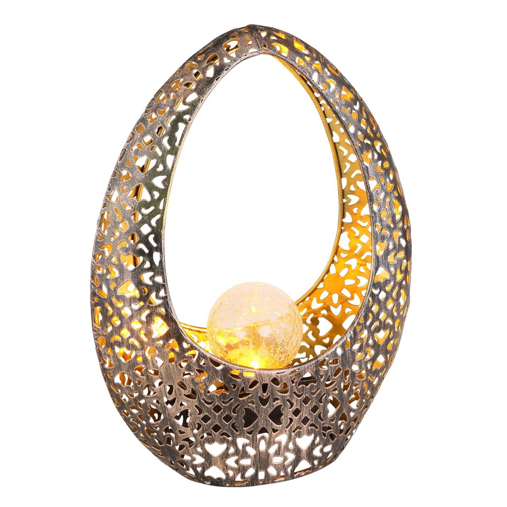 Globo Solarleuchte LED Bronze, Gold, 1-flammig main product photo