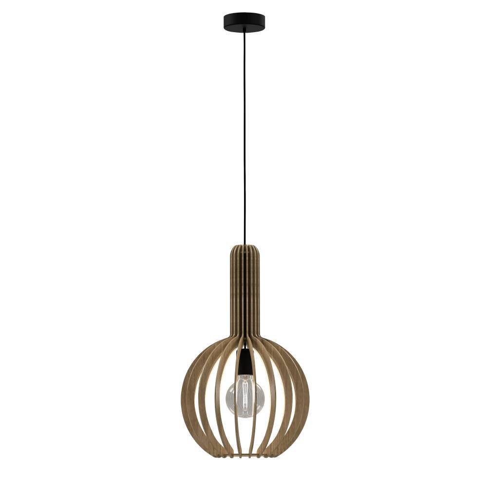 Eglo Leuchten VELASCO Hängeleuchte Schwarz, 1-flammig main product photo