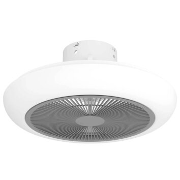 Eglo SAYULITA Deckenventilator LED Grau, Weiß, 3-flammig