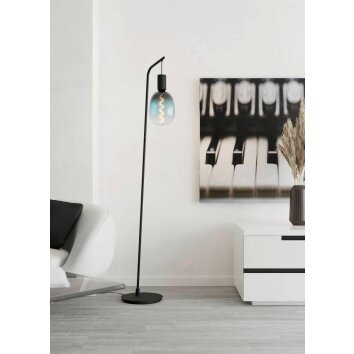 Eglo CRANLEY Stehleuchte Schwarz, 1-flammig Eglo CRANLEY Stehleuchte Schwarz, 1-flammig