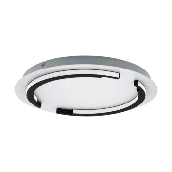 Eglo ZAMPOTE Deckenleuchte LED Schwarz, Weiß, 1-flammig Eglo ZAMPOTE Deckenleuchte LED Schwarz, Weiß, 1-flammig