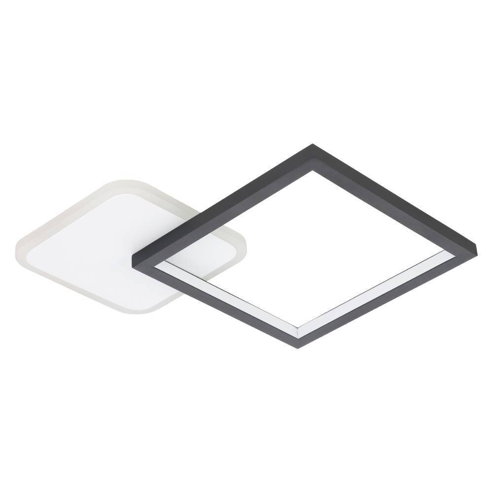 Eglo GAFARES Deckenleuchte LED Schwarz, Weiß, 1-flammig main product photo