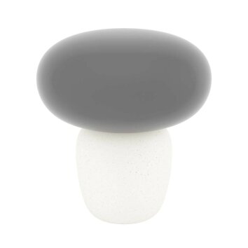 Eglo CAHUAMA Tischleuchte Schwarz, Weiß, 1-flammig