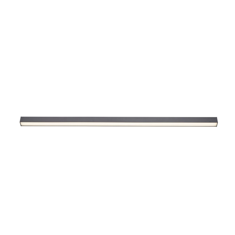 Paul Neuhaus PURE-LINES Deckenleuchte LED Anthrazit, 1-flammig, Fernbedienung
