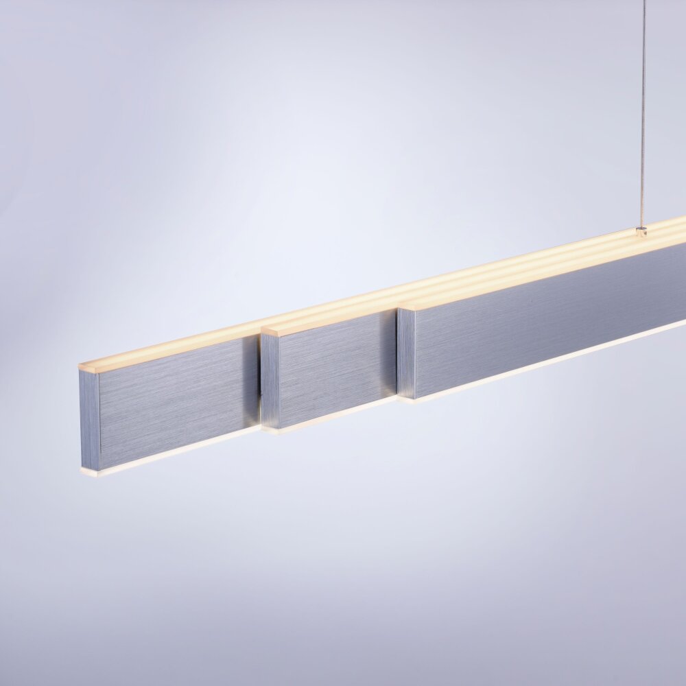 Paul Neuhaus PURE-LUME Pendelleuchte LED Aluminium, 6-flammig