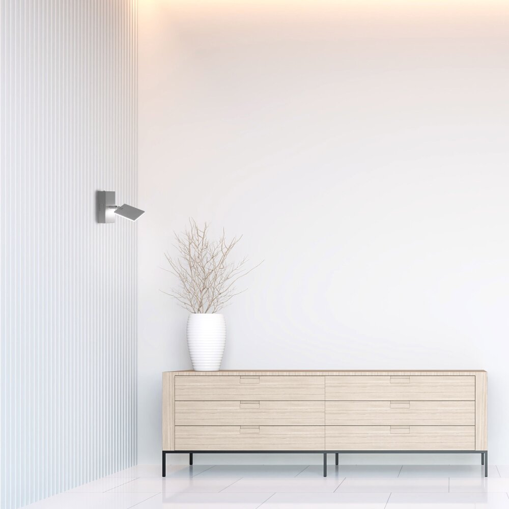 Paul Neuhaus PURE-MIRA Wandleuchte LED Aluminium, 1-flammig, Fernbedienung main product photo