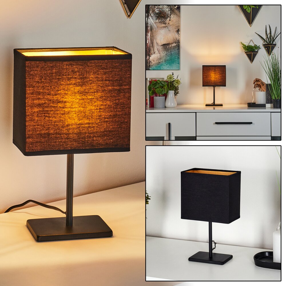 Heinikka Tischleuchte Schwarz, 1-flammig main product photo