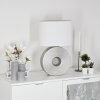 Saija Tischleuchte Silber, 1-flammig
