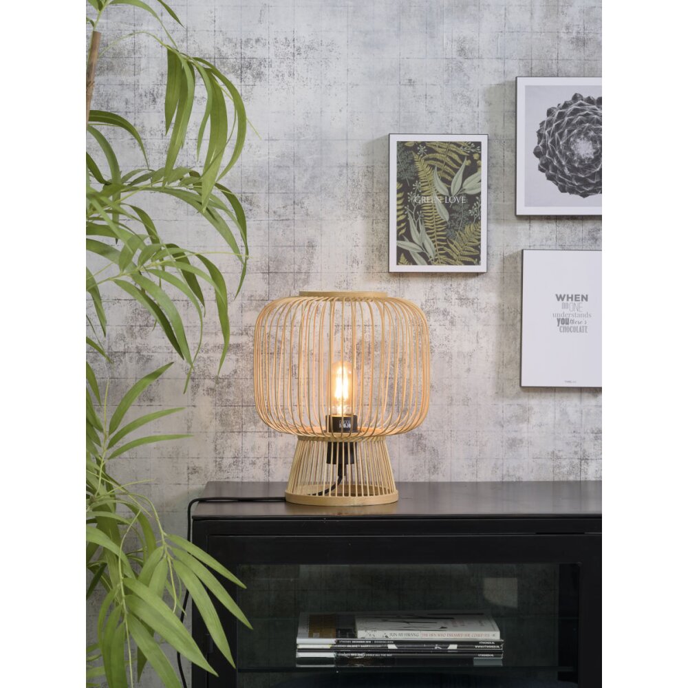 Good & Mojo CANGO Tischleuchte Naturfarben, 1-flammig main product photo