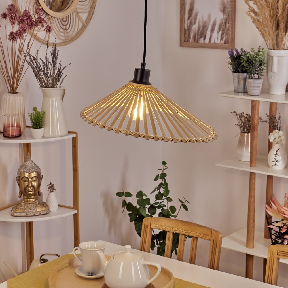 Callide  Hängeleuchte Schwarz, 1-flammig main product photo