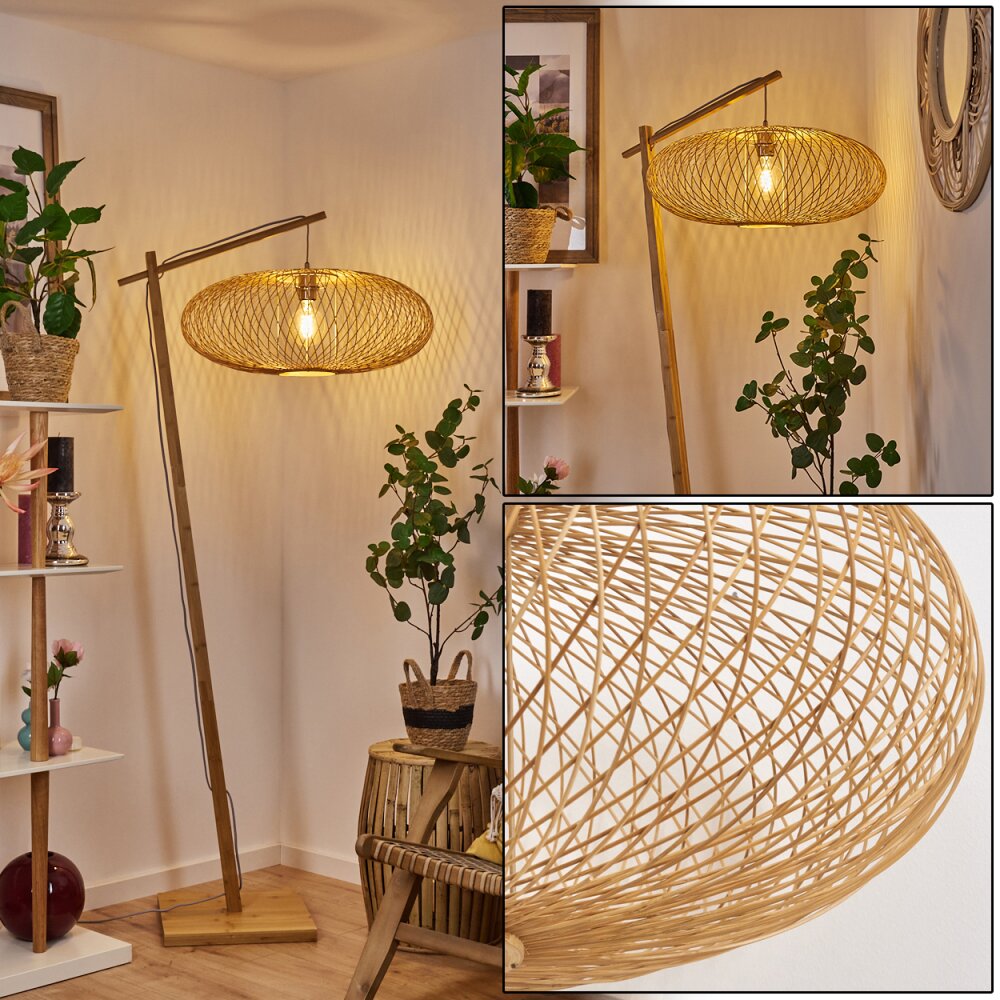 Brooker Stehleuchte Naturfarben, 1-flammig main product photo