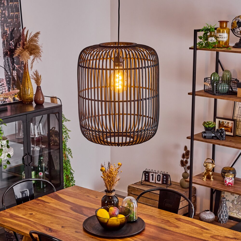 Teheran Hängeleuchte Schwarz, 1-flammig main product photo