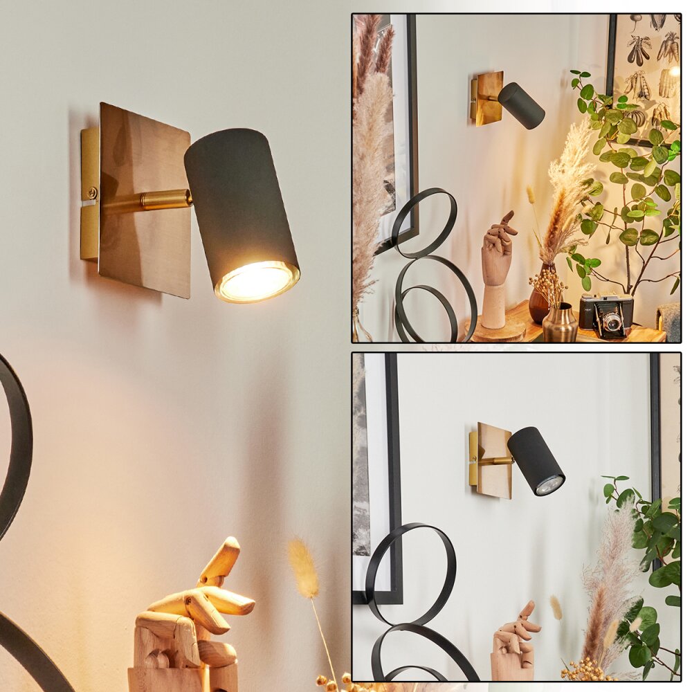 Zuoz Wandleuchte Gold, 1-flammig main product photo