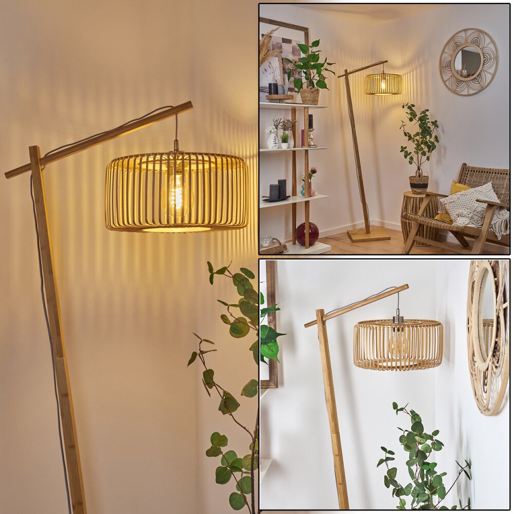 Callide Stehleuchte Naturfarben, 1-flammig main product photo