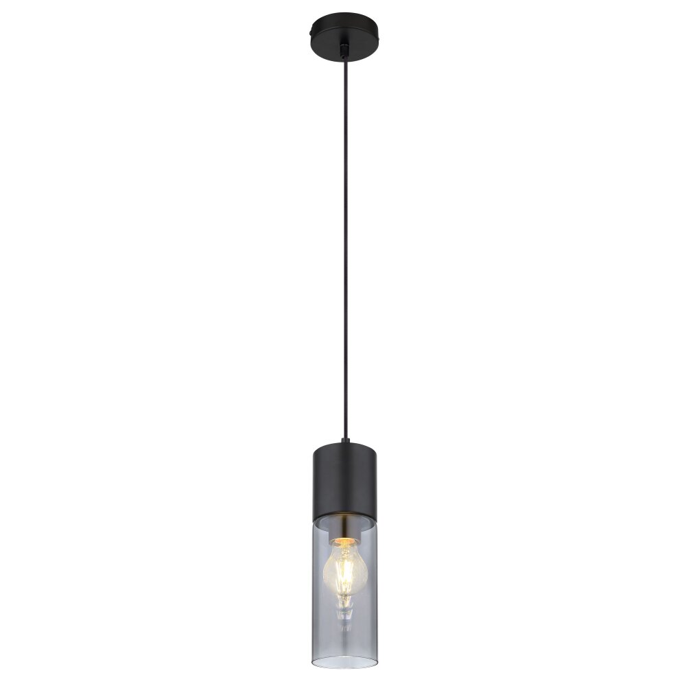 Globo ANNIKA Hängeleuchte Schwarz, 1-flammig main product photo