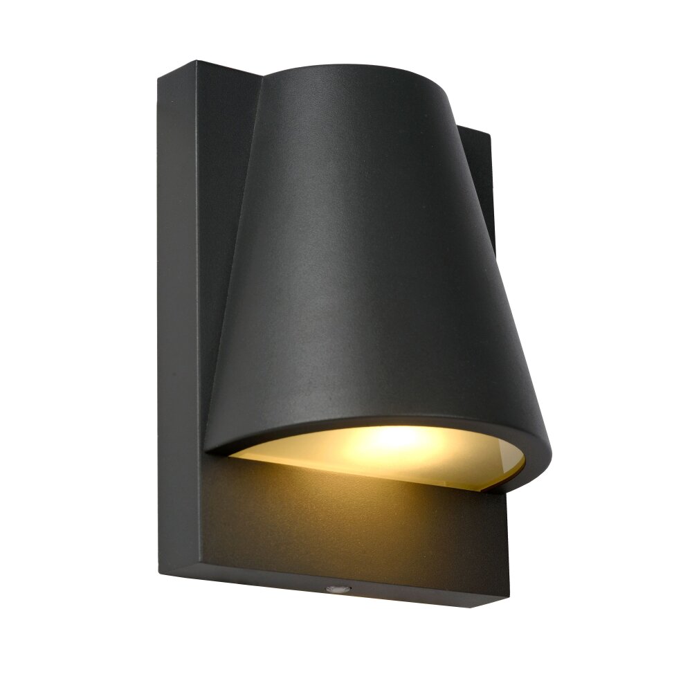 Lucide LIAM Außenwandleuchte Anthrazit, 1-flammig main product photo