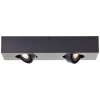 Brilliant Doro Deckenleuchte LED Schwarz, 2-flammig