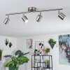 Autilla    Deckenleuchte LED Nickel-Matt, 4-flammig