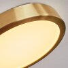 Finsrud Deckenpanel LED Gold, 1-flammig