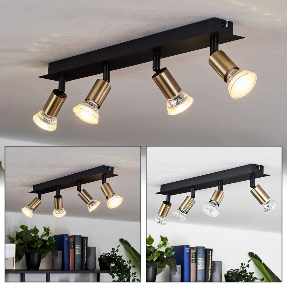 Castillo Deckenleuchte Schwarz, 4-flammig main product photo