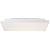 Brilliant Malgas Deckepanel LED Weiß, 1-flammig, Fernbedienung