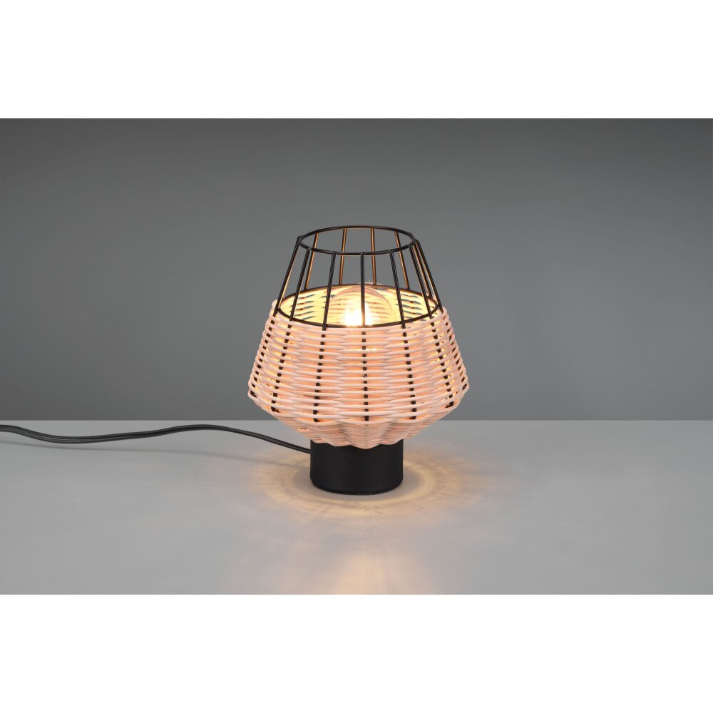 Reality Borka Tischleuchte Schwarz, 1-flammig main product photo
