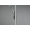 Trio Brantford Deckenfluter LED Nickel-Matt, 1-flammig