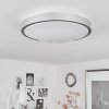 Subles Deckenleuchte LED Weiß, 1-flammig, Bewegungsmelder