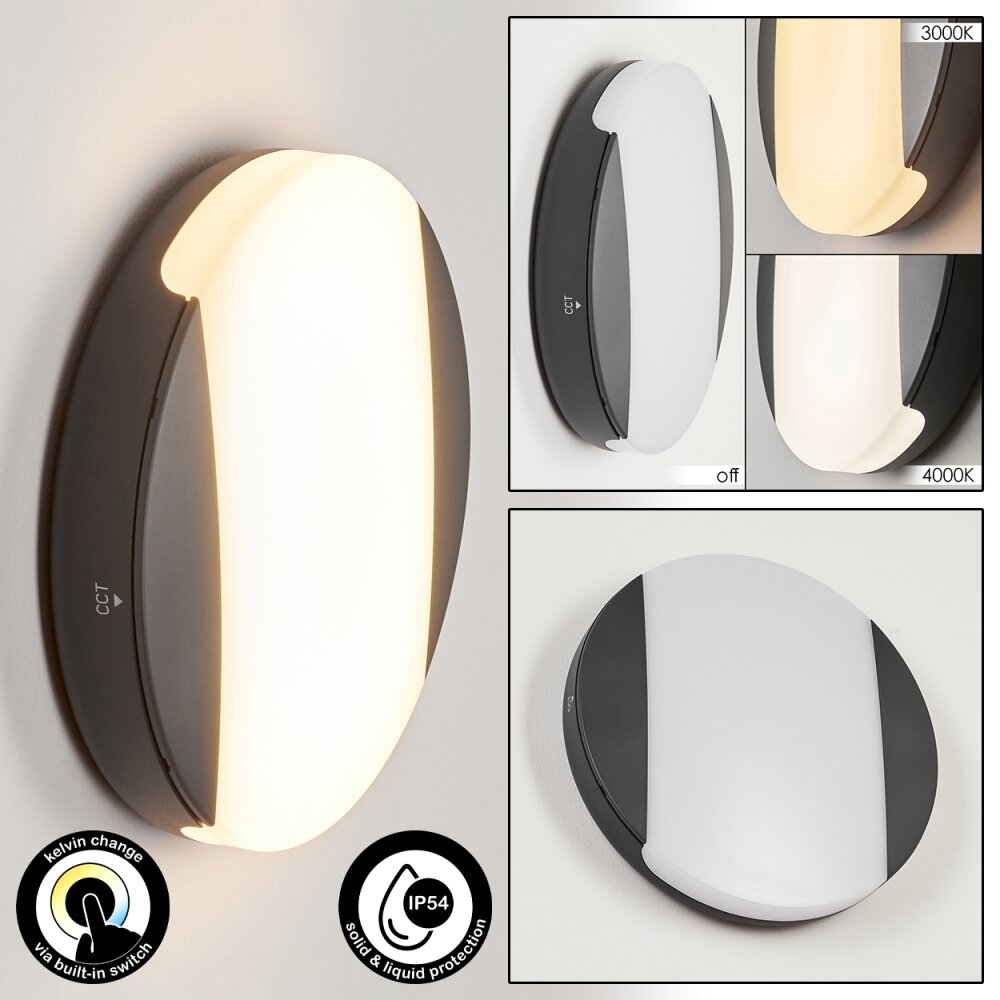 Joserand Außenwandleuchte LED Anthrazit, 1-flammig main product photo