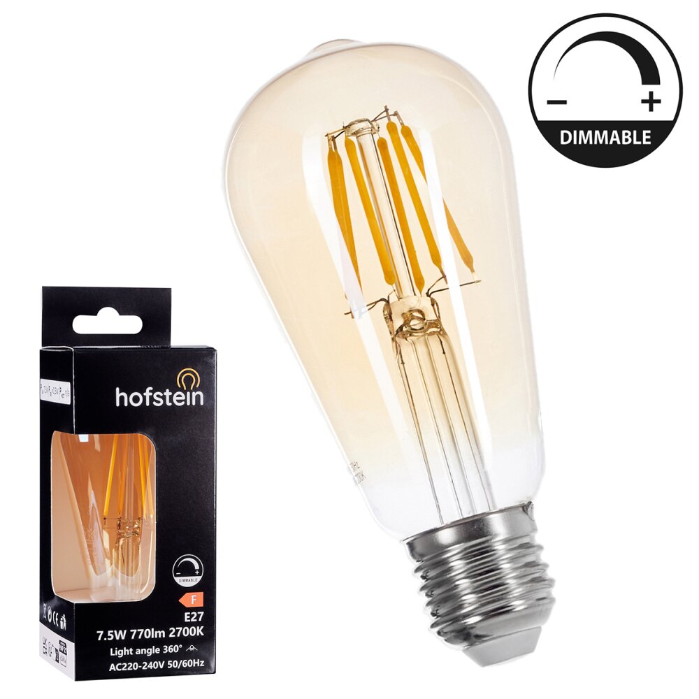 LED E27 7,5 Watt 2700 Kelvin 600 Lumen main product photo