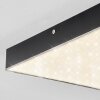 Mentque Deckenpanel LED Schwarz, 1-flammig Mentque Deckenpanel LED Schwarz, 1-flammig