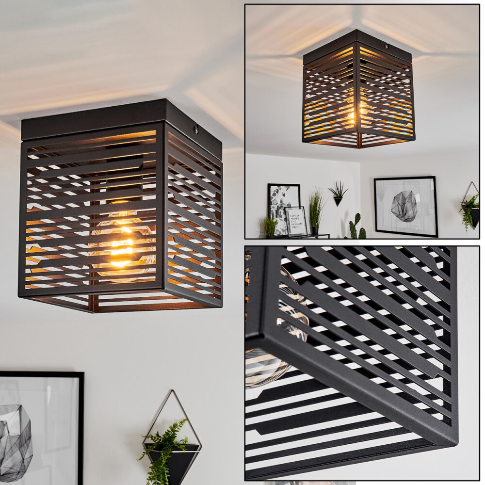 Cire Deckenleuchte Schwarz, 1-flammig main product photo