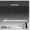 Paul Neuhaus PURE-MOTO Pendelleuchte LED Aluminium, 3-flammig, Fernbedienung