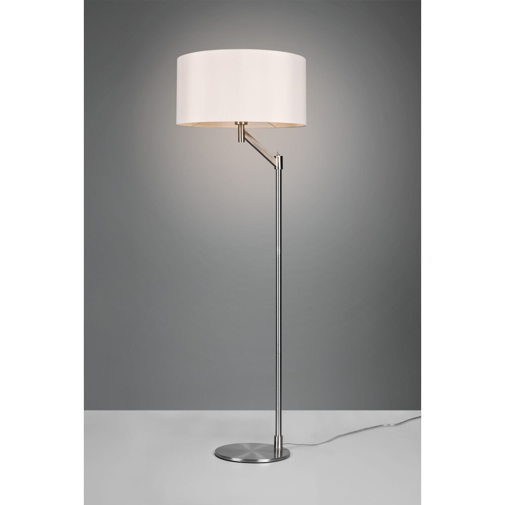 Trio Cassio Stehleuchte Nickel-Matt, 1-flammig main product photo
