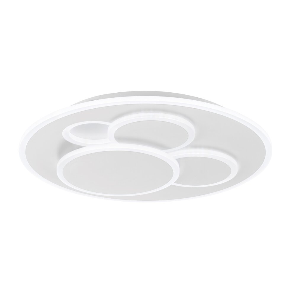 Fischer & Honsel Dots Deckenleuchte LED Weiß, 1-flammig, Fernbedienung